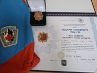 Ocenění od Policie ČR pro Horskou službu