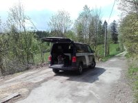 Kynologické cvičení s policií v Deštném