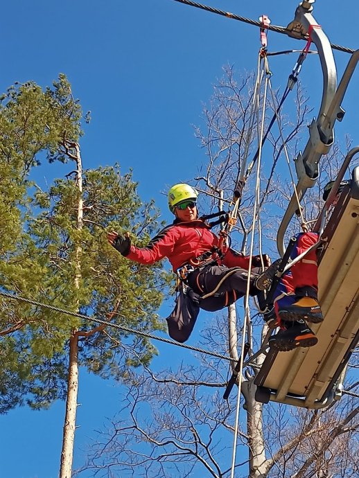 GOPR a HS Krkonoše opět spolu a ve výškách.