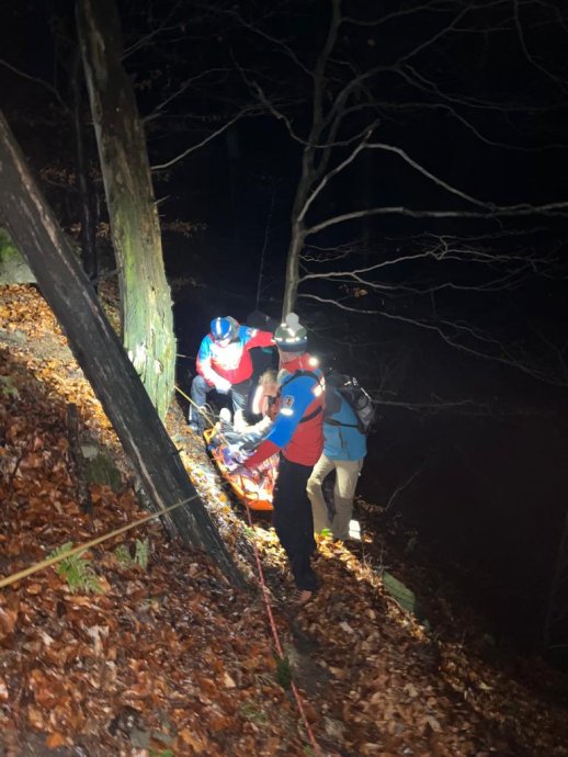 Tragický pád na Velkém Javorníku