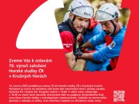 Horská služba v Krušných horách slaví 70 let od svého založení
