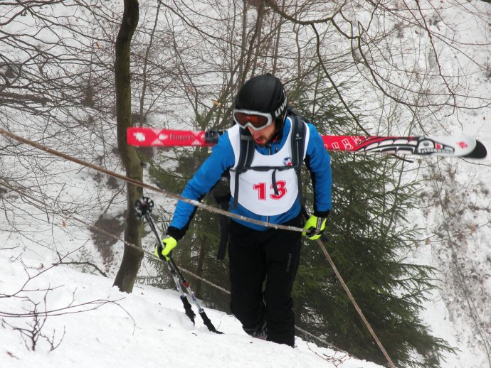 Zimní soutěž Horské služby Krušné hory 2017 Bouřňák