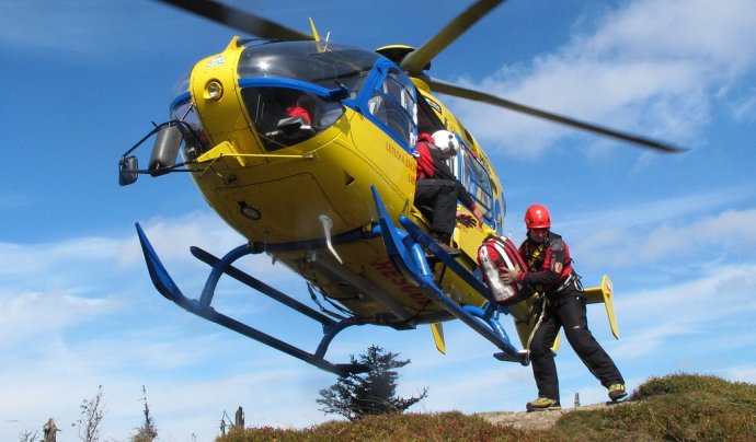 Výcvik s leteckou záchrannou službou