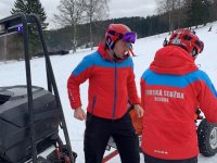 Horští záchranáři nebojují jen s časem, ale i mrazem