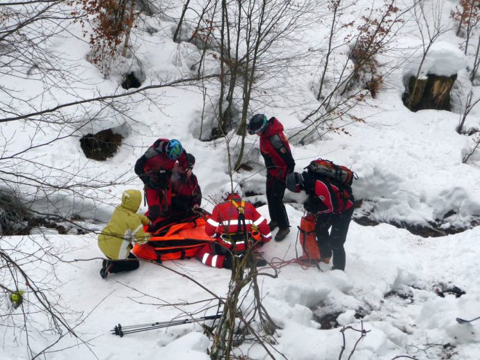 Úspěšná resuscitace muže na Kramolíně