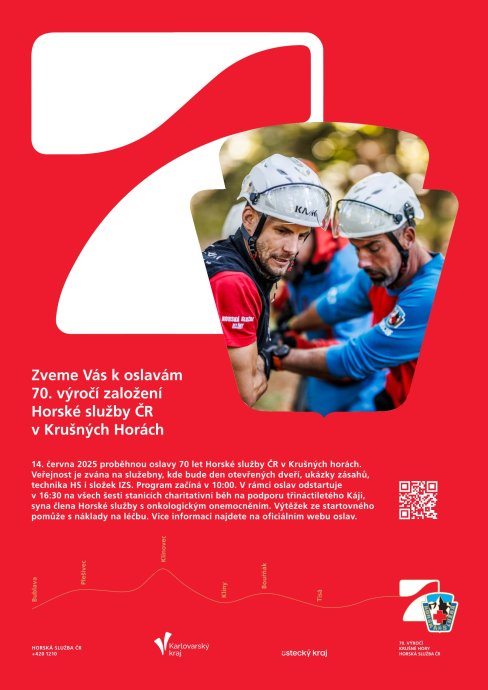Horská služba v Krušných horách slaví 70 let od svého založení