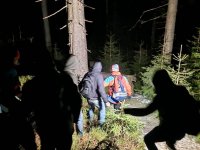 Úspěšná noční pátračka v Jeseníkách