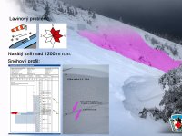 Analýza lavinových nehod