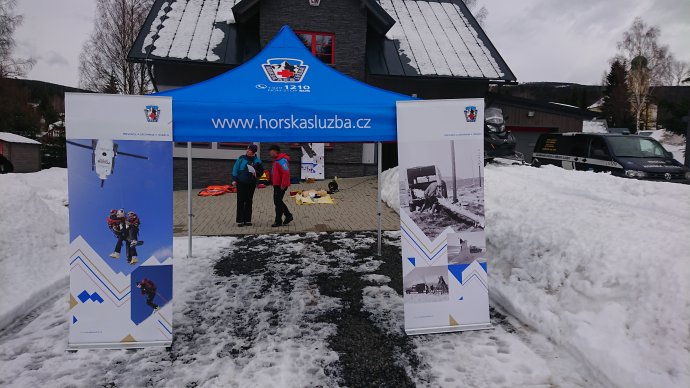 Horská služba se setkala s Krakonošem