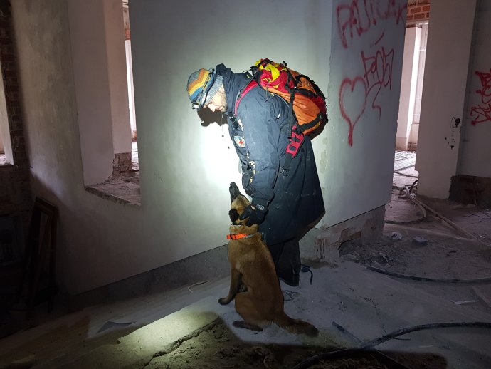 Kynologický výcvik v Krkonoších