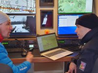 Součinnostní školení Horské služby Jeseníky a Policie ČR nad systémem Pátrač