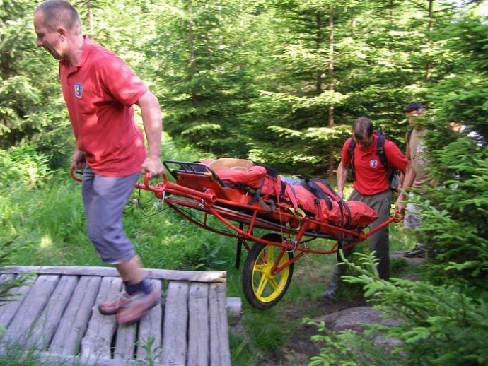 Úraz pod Bílým Křížem